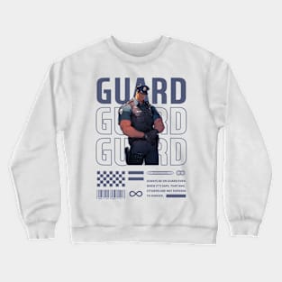 Muscular Policeman | GUARD Crewneck Sweatshirt